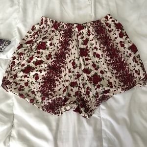 Brandy Melville Printed Shorts